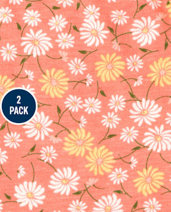 Lot de 2 shorts imprimés pour petites filles