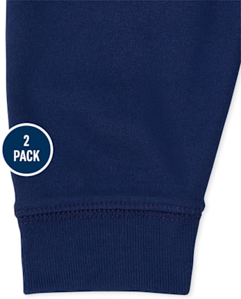 Baby Boys Space Pants 2-Pack