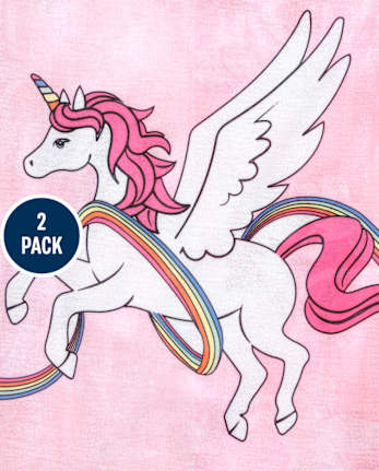 Girls Unicorn Llama Pajamas 2-Pack