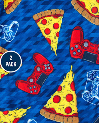 Boys Ninja Food Pajamas 2-Pack