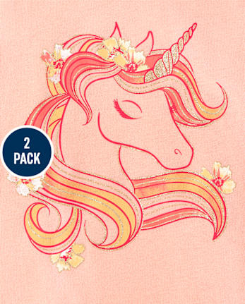 Girls Tie Front Tank Top 2-Pack