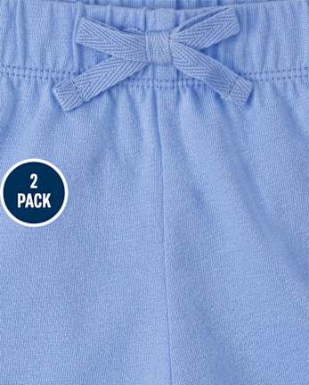 Lot de 2 shorts imprimés pour fille