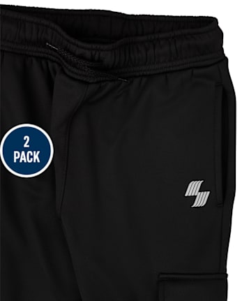Boys Performance Jogger Pants 2-Pack
