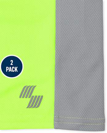 Boys Mesh Performance Top 2-Pack