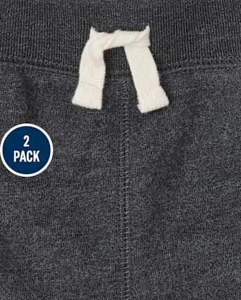Baby And Toddler Fleece Jogger Pants 2-Pack