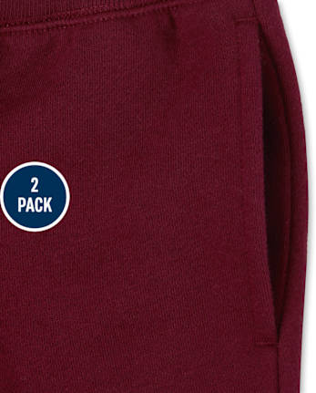 Baby And Toddler Fleece Jogger Pants 2-Pack