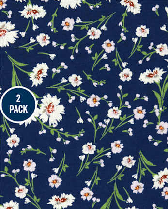 Paquete de 2 camisetas con estampado para niñas