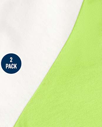 Girls Colorblock Raglan Top 2-Pack