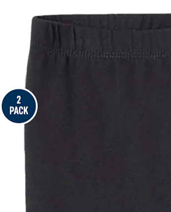 Paquete de 2 calzas para niñas