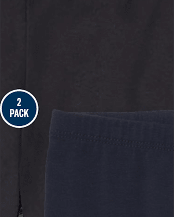 Paquete de 2 calzas para niñas