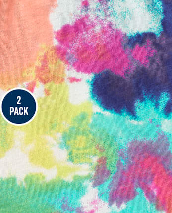 Toddler Girls Print Romper 2-Pack