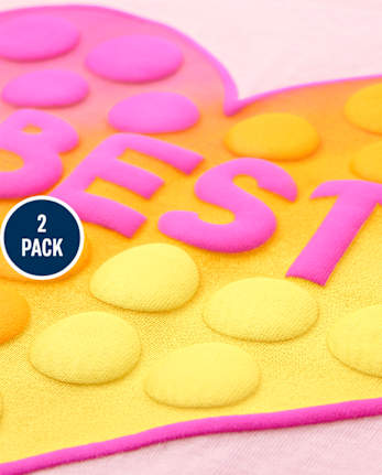 Girls Best Friends Graphic Tee 2-Pack