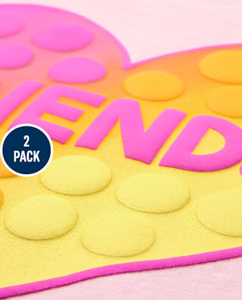 Girls Best Friends Graphic Tee 2-Pack