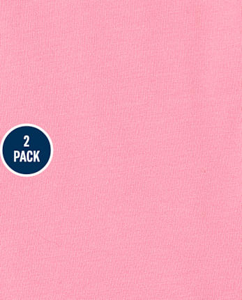 Shorts de ciclismo para niñas pequeñas, paquete de 2