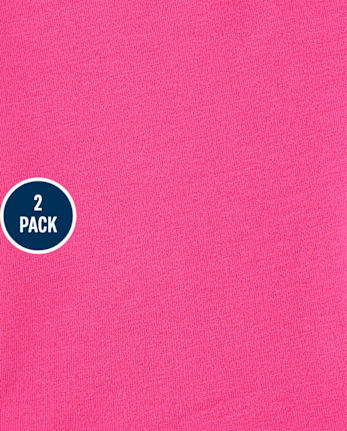 Shorts de ciclismo para niñas pequeñas, paquete de 2