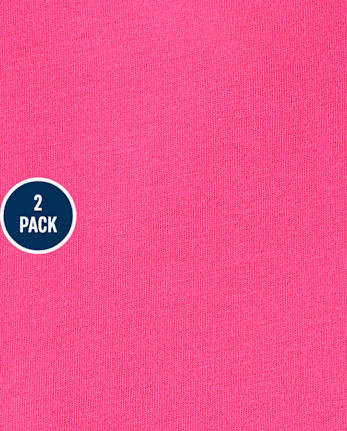 Vestido skater para niñas pequeñas, paquete de 2