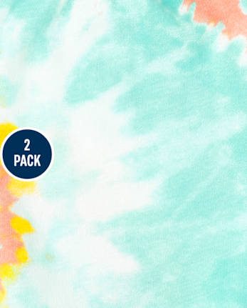 Baby Tie Dye Shorts 2-Pack