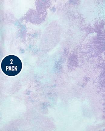 Girls Graphic Cut Out Top 2-Pack