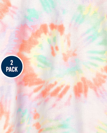 Girls Print Everyday Dress 2-Pack