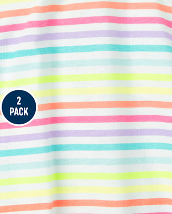 Girls Print Everyday Dress 2-Pack