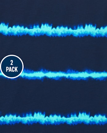 Pack de 2 camisetas sin mangas estampadas para niños