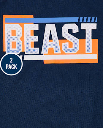Boys Basketball Mesh Performance Top 2-Pack
