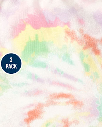 Lot de 2 shorts à volants pour fille