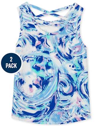 Girls Unicorn Tank Top 2-Pack