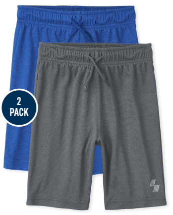 Boys PLACE Sport Marled Knit Performance Basketball Shorts 2-Pack | The ...
