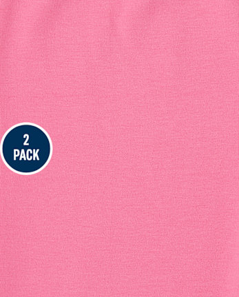 Girls Print Bike Shorts 2-Pack