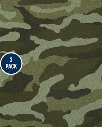 Boys Camo Top 2-Pack