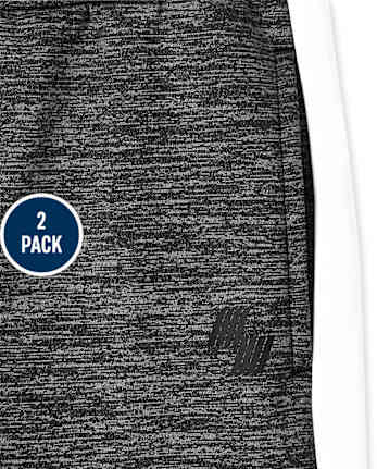 Boys Colorblock Performance Jogger Pants 2-Pack