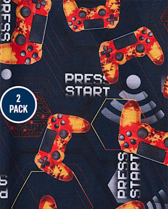 Boys Gamer Pajamas 2-Pack