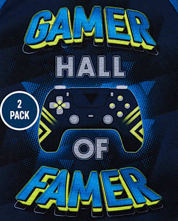 Boys Gamer Pajamas 2-Pack
