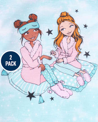 Girls Sleepover Pajamas 2-Pack