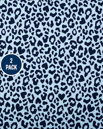 Girls Print Everyday Dress 2-Pack