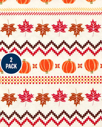 Girls Print Everyday Dress 2-Pack