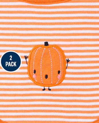 Baby First Halloween Bib 2-Pack