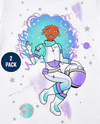 Girls Girls Graphic Tee 2-Pack