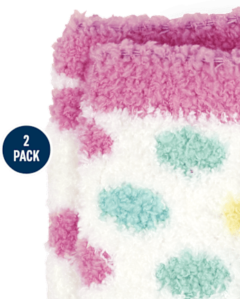 Toddler Girls Koala Cozy Socks 2-Pack