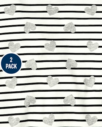 Girls Love High Low Top Lot de 2