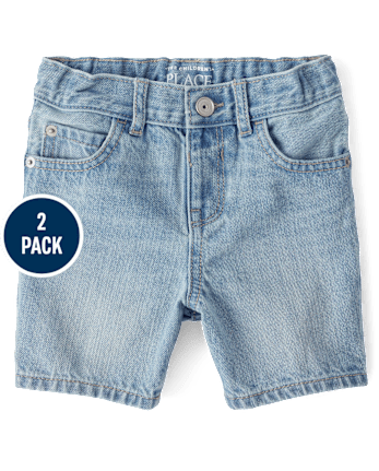 Baby And Toddler Boys Denim Shorts 2-Pack