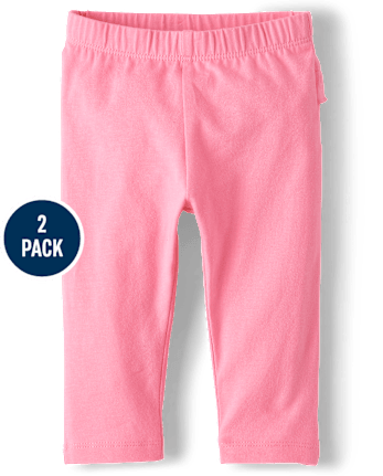 Lot de 2 pantalons à volants Dino pour bébé fille