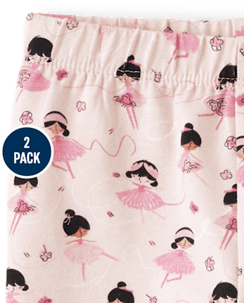 Baby Girls Ballerina Tutu Pants 2-Pack