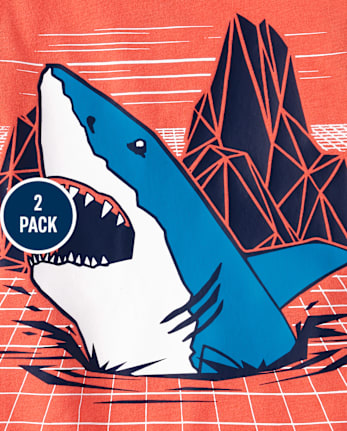 Boys Shark Tank Top 2-Pack