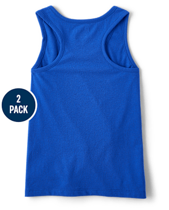 Girls Tropical Off Shoulder Top 2-Pack