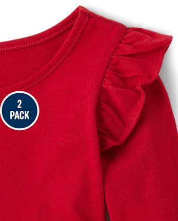 Toddler Girls Floral Tiered Everyday Dress 2-Pack