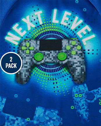 Boys Gamer Pajamas 2-Pack