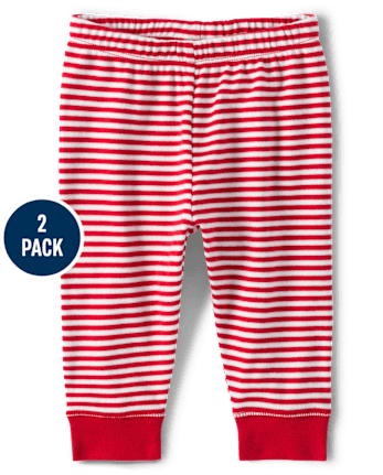 Baby Christmas Pants 2-Pack