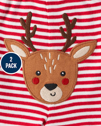 Baby Christmas Pants 2-Pack